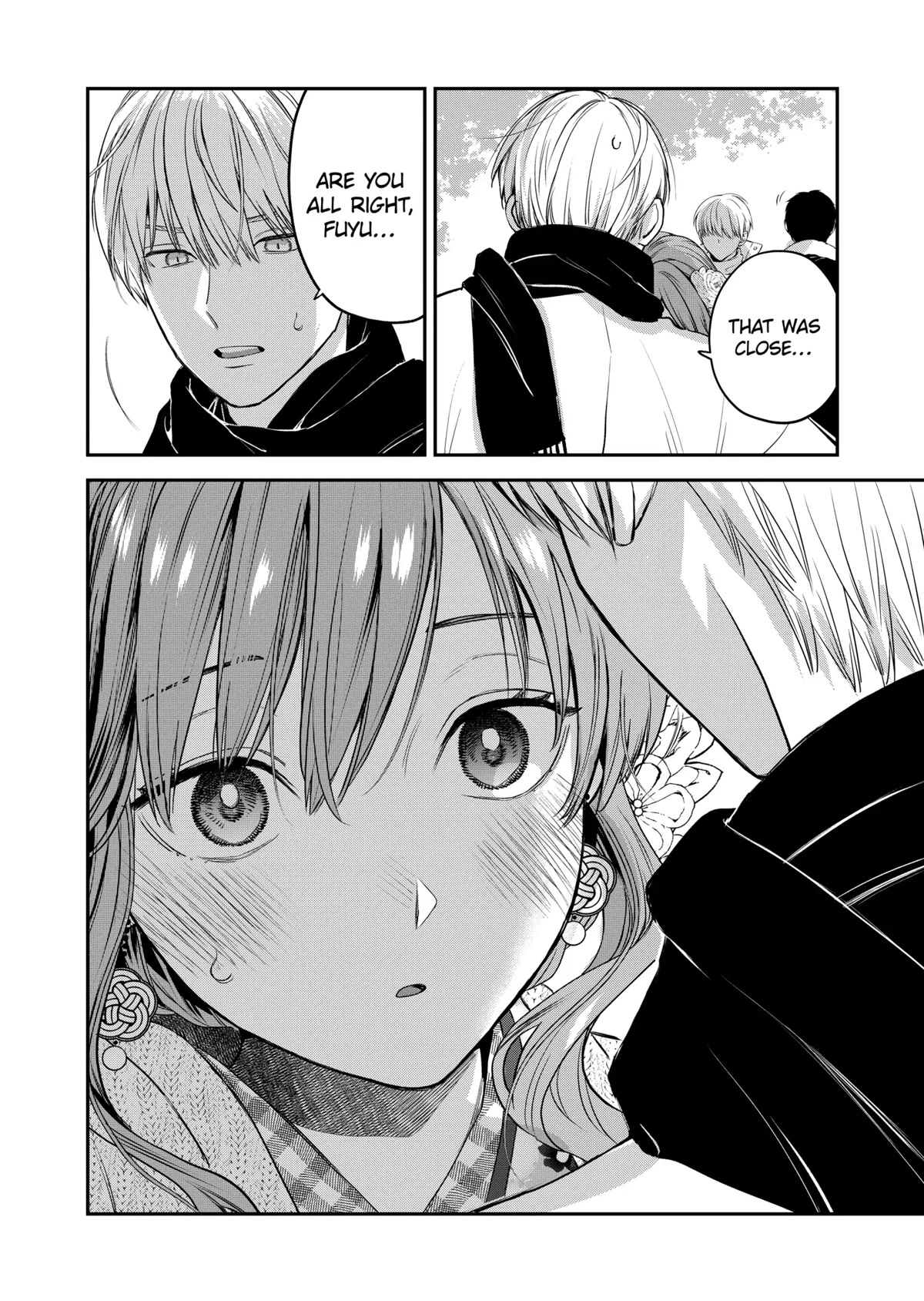 Ice Guy and the Cool Female Colleague Chapter 35.5 page 8 - Chapter 35.5: Special Story: Visiting the Shrine on New Year's Day Together