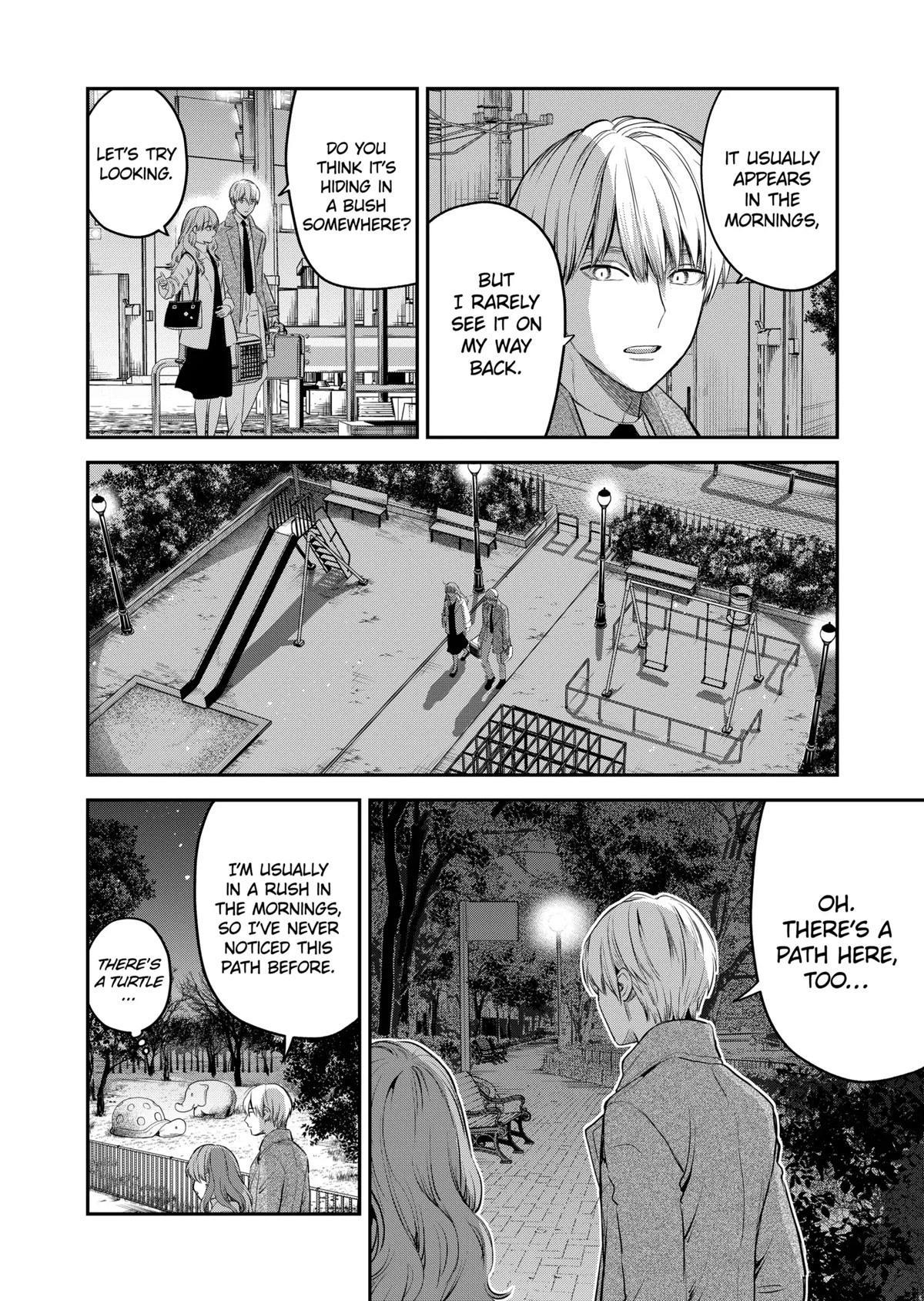 Ice Guy and the Cool Female Colleague Chapter 37.5 page 12 - Chapter 37.5: Special Story: Encounter with a Stray Cat