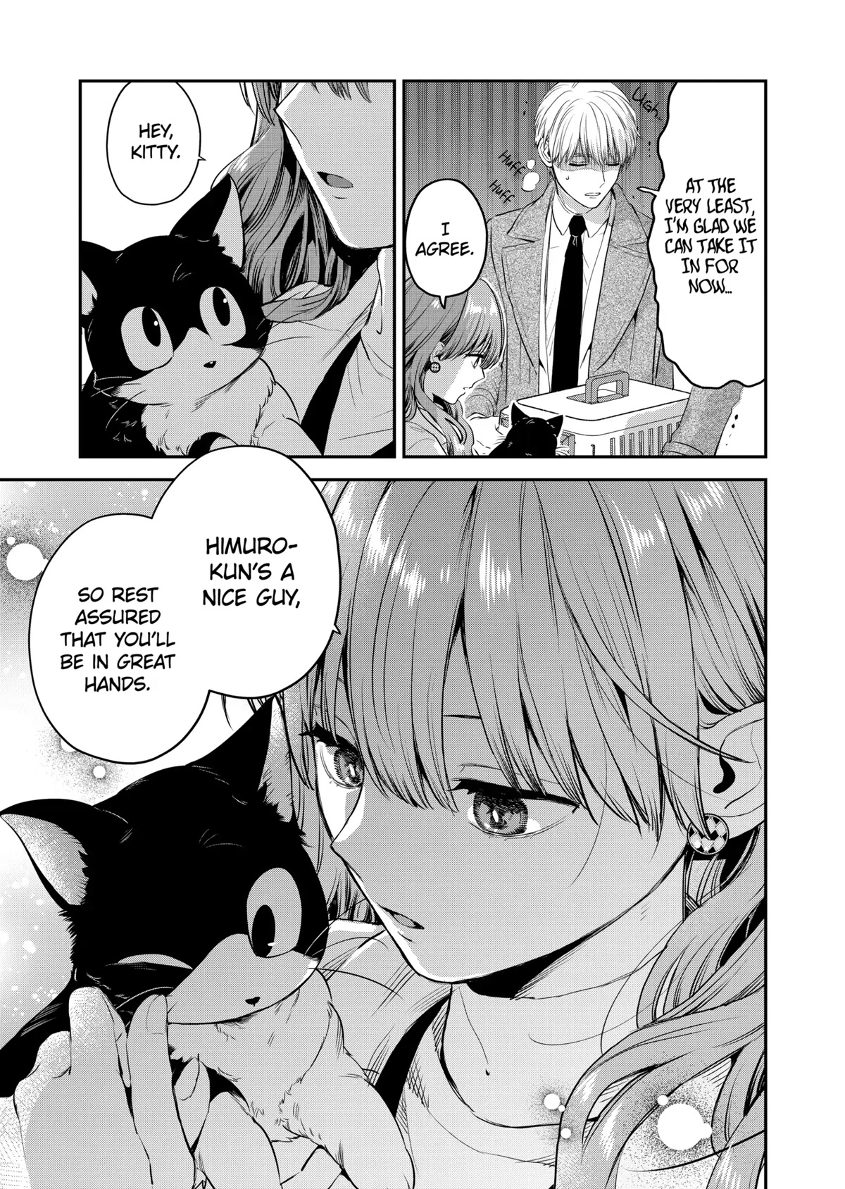 Ice Guy and the Cool Female Colleague Chapter 37.5 page 17 - Chapter 37.5: Special Story: Encounter with a Stray Cat