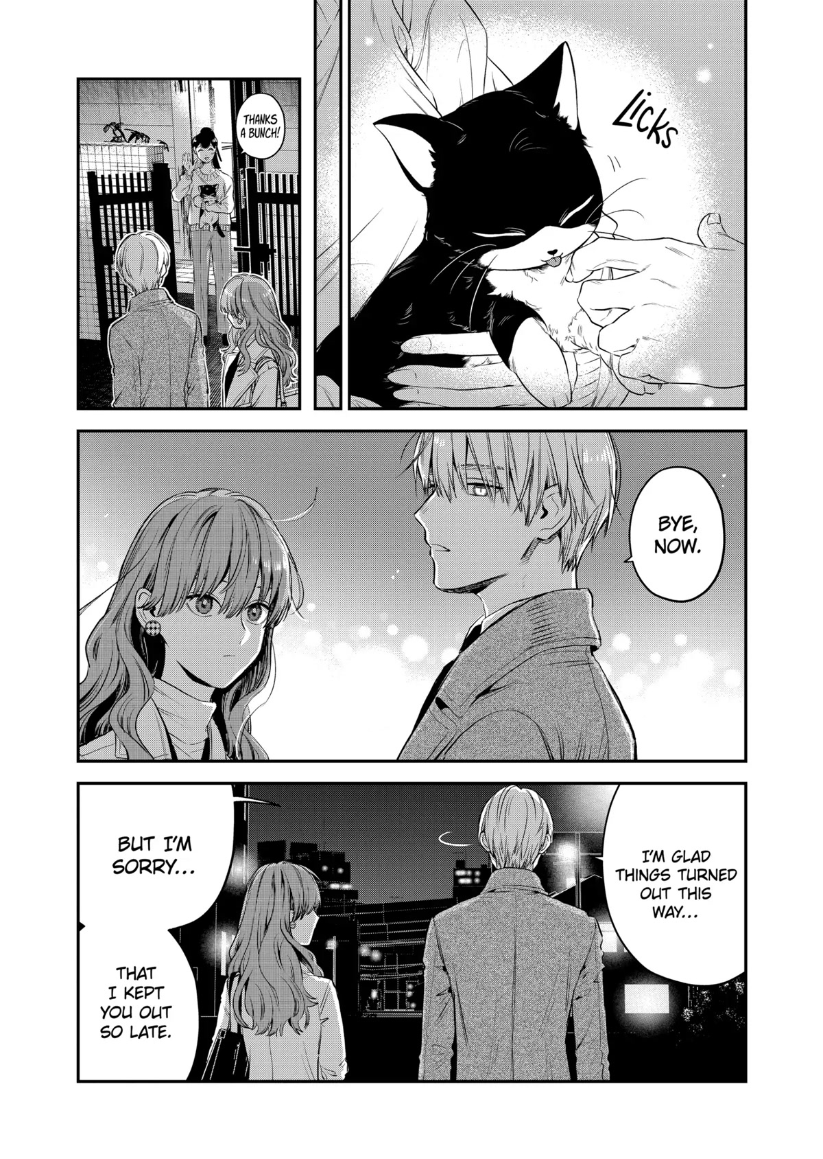 Ice Guy and the Cool Female Colleague Chapter 37.5 page 21 - Chapter 37.5: Special Story: Encounter with a Stray Cat