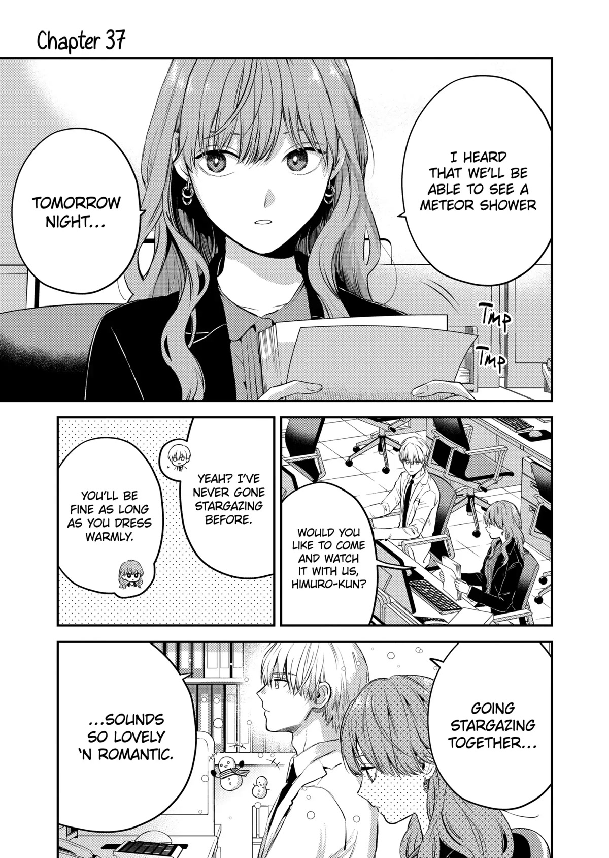 Ice Guy and the Cool Female Colleague Chapter 37 page 1 - Chapter 37