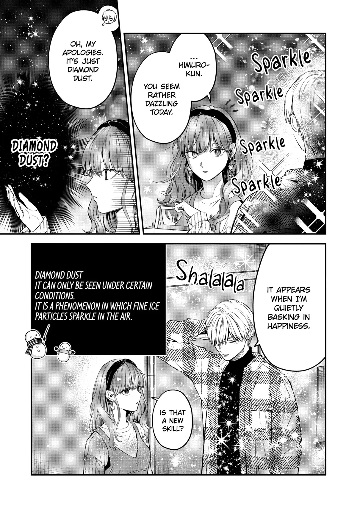 Ice Guy and the Cool Female Colleague Chapter 38.1 page 9 - Chapter 38.1