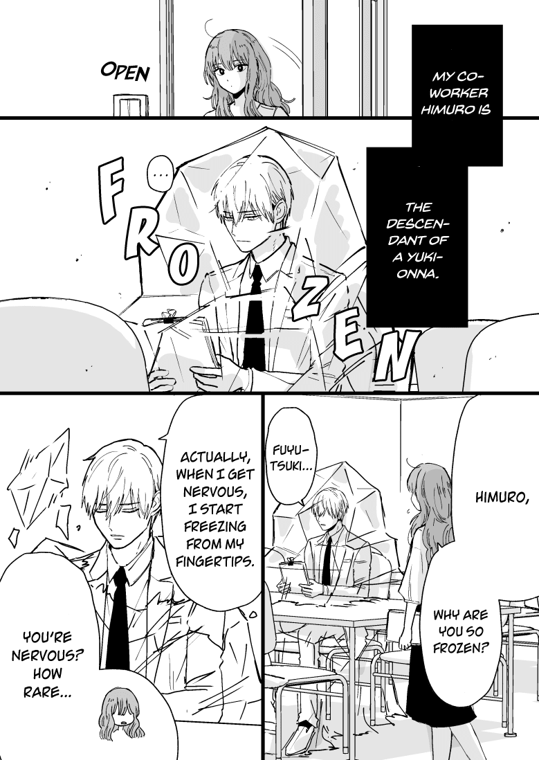 Ice Guy and the Cool Female Colleague Chapter 4 page 1 - Chapter 4