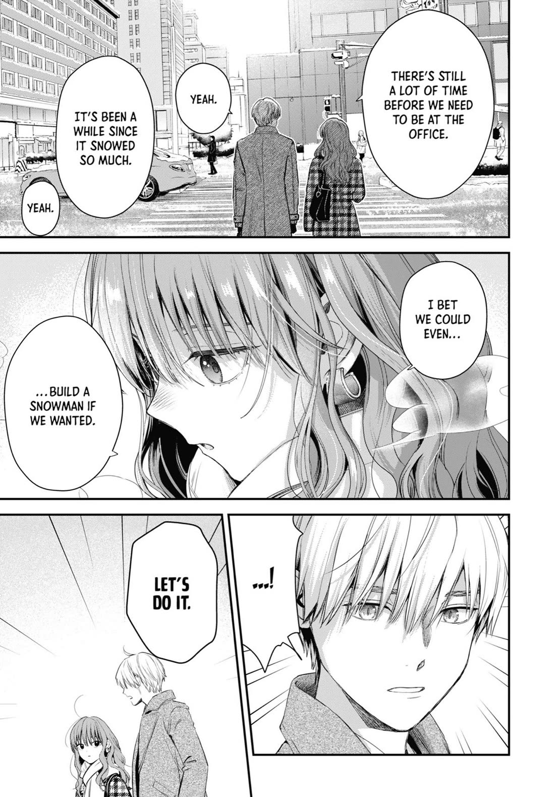 Ice Guy and the Cool Female Colleague Chapter 44.5 page 7 - Chapter 44.5