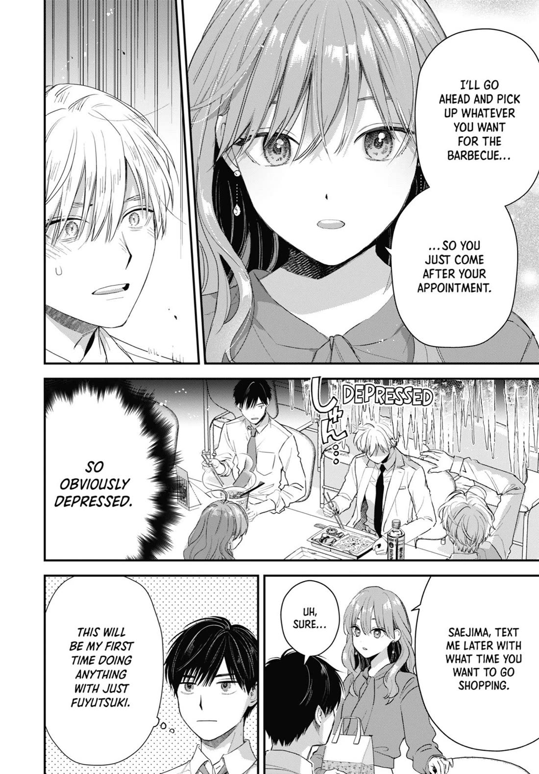 Ice Guy and the Cool Female Colleague Chapter 48.5 page 4 - Chapter 48.5