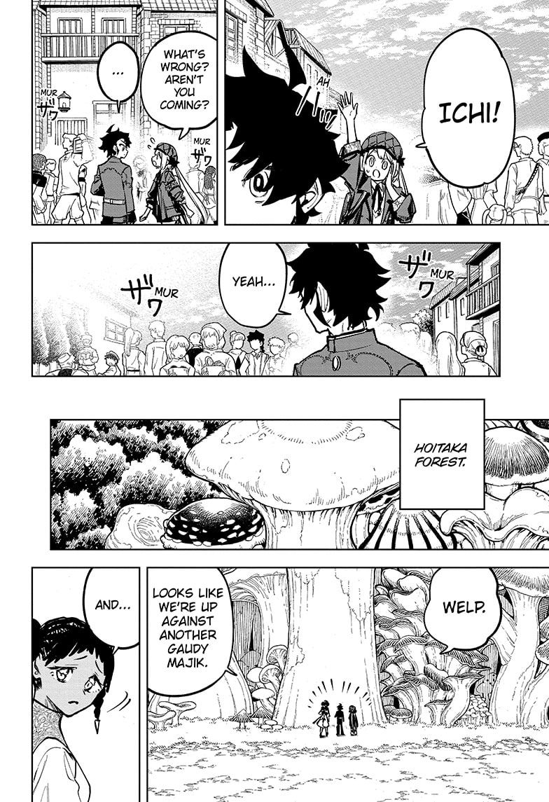 Ichi the Witch Chapter 12 page 12 - Chapter 12: The Kindake Majik