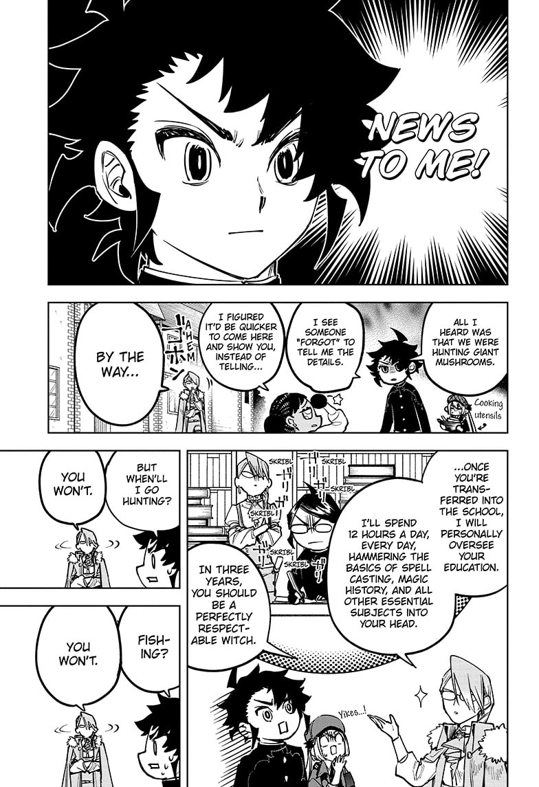 Ichi the Witch Chapter 12 page 5 - Chapter 12: The Kindake Majik
