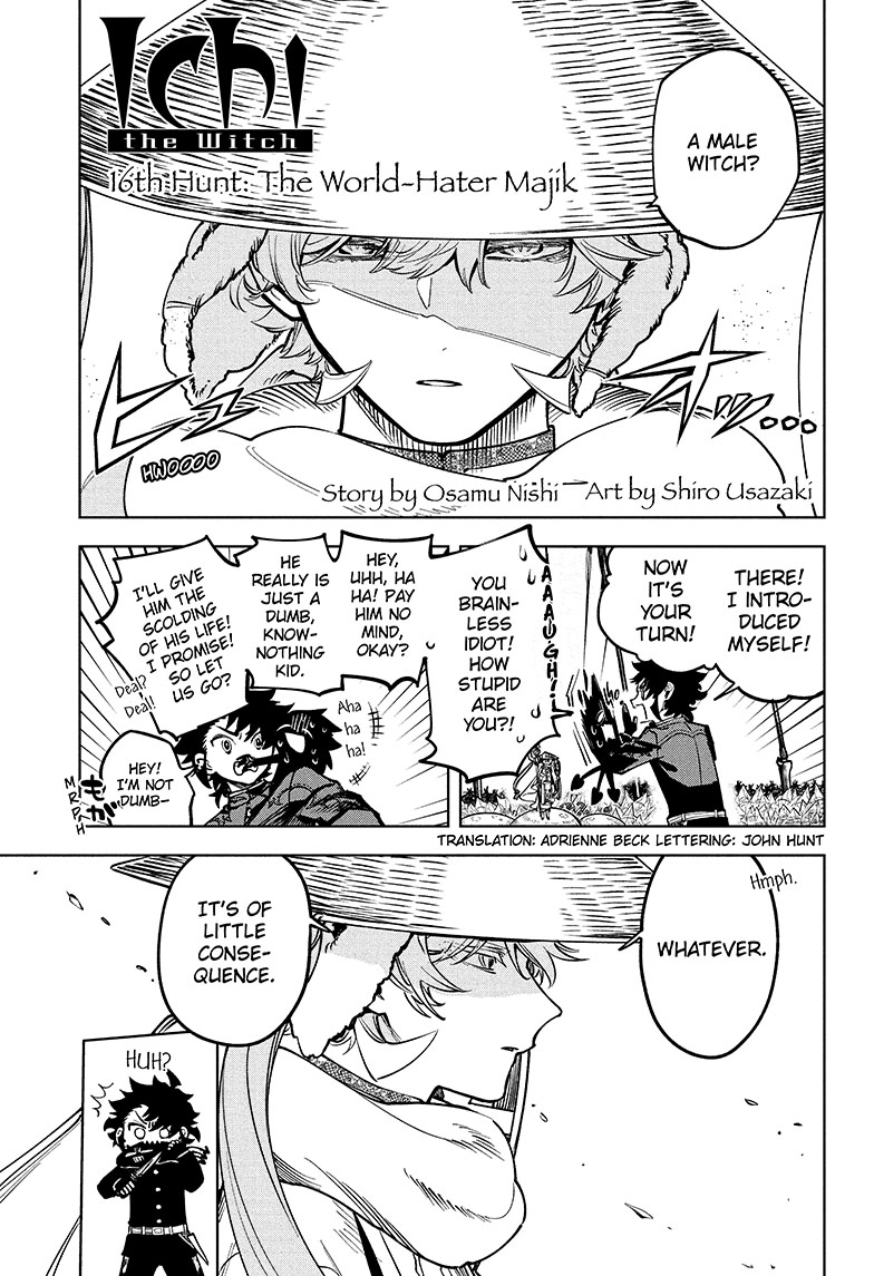 Ichi the Witch Chapter 16 page 2 - Chapter 16: The World-Hater Majik