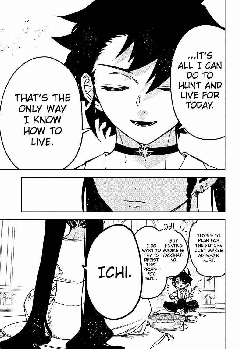 Ichi the Witch Chapter 21 page 17 - Chapter 21: How We Live