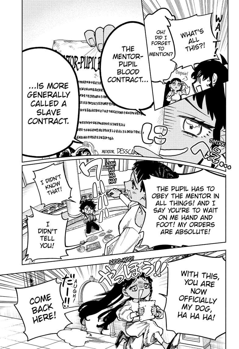 Ichi the Witch Chapter 22 page 11 - Chapter 22: Mentor-Pupil Blood Contract