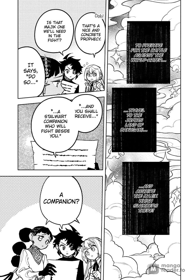 Ichi the Witch Chapter 22 page 19 - Chapter 22: Mentor-Pupil Blood Contract