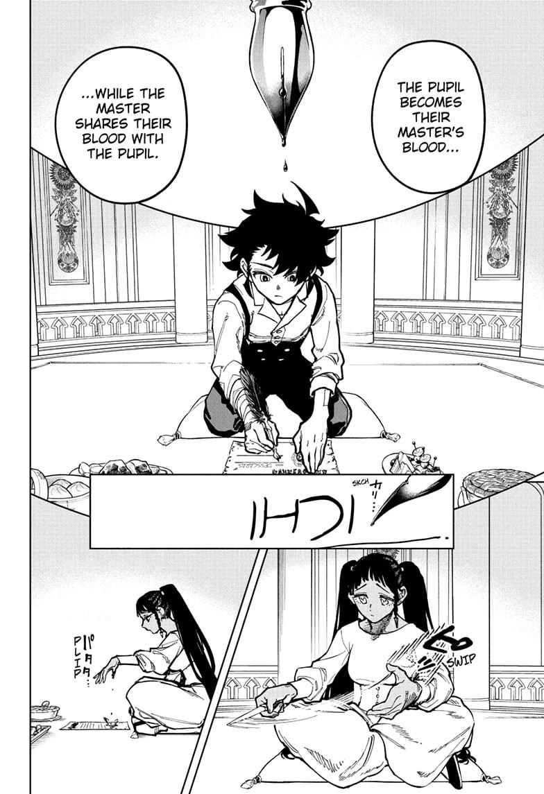 Ichi the Witch Chapter 22 page 6 - Chapter 22: Mentor-Pupil Blood Contract