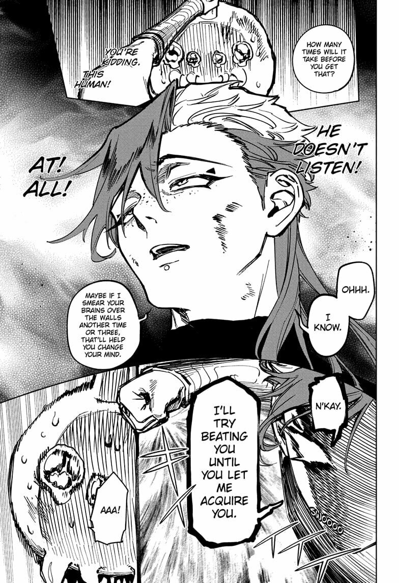 Ichi the Witch Chapter 23 page 13 - Chapter 23: Gokuraku the Brutalizer