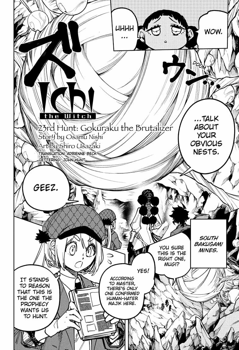 Ichi the Witch Chapter 23 page 2 - Chapter 23: Gokuraku the Brutalizer