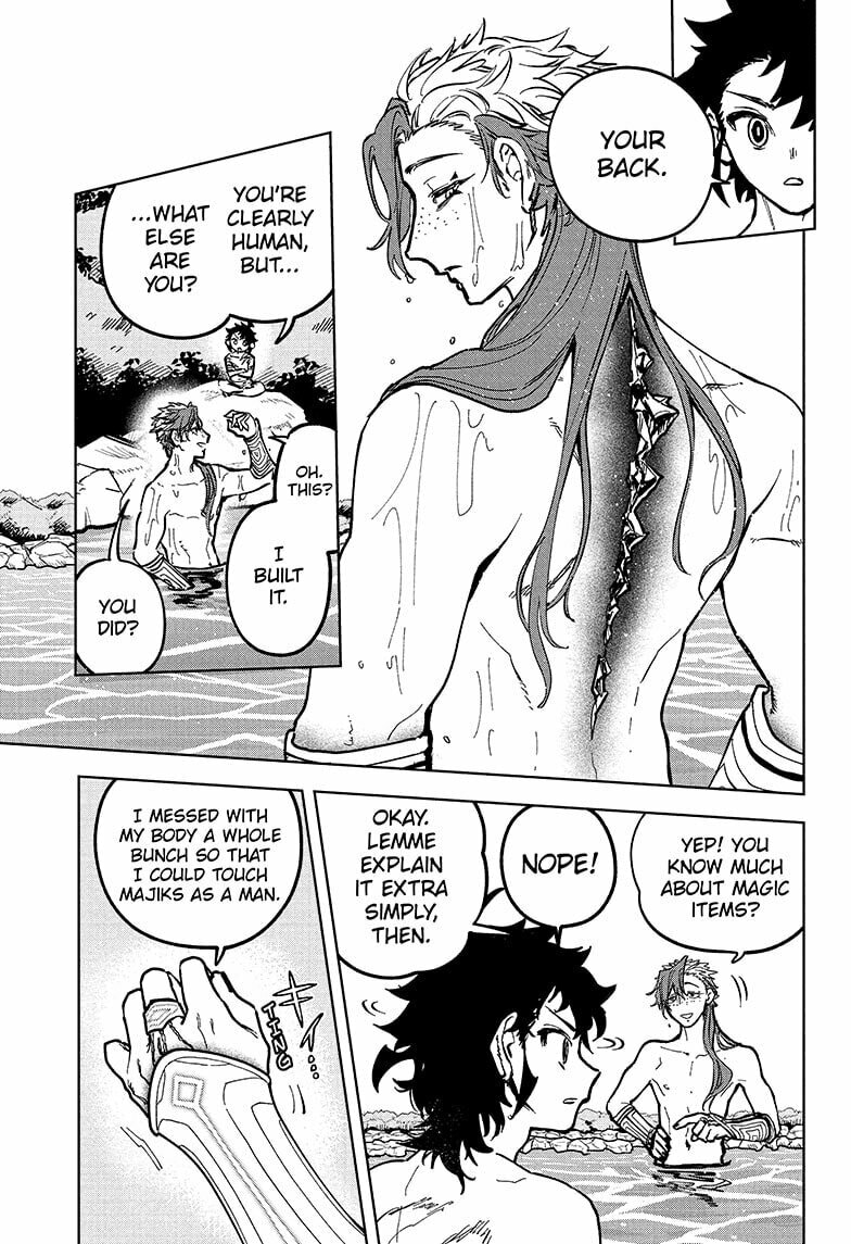 Ichi the Witch Chapter 24 page 11 - Chapter 24: Gokuraku and Male Witches