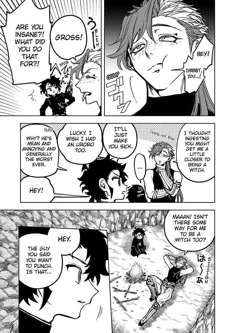 Ichi the Witch Chapter 24 page 17 - Chapter 24: Gokuraku and Male Witches