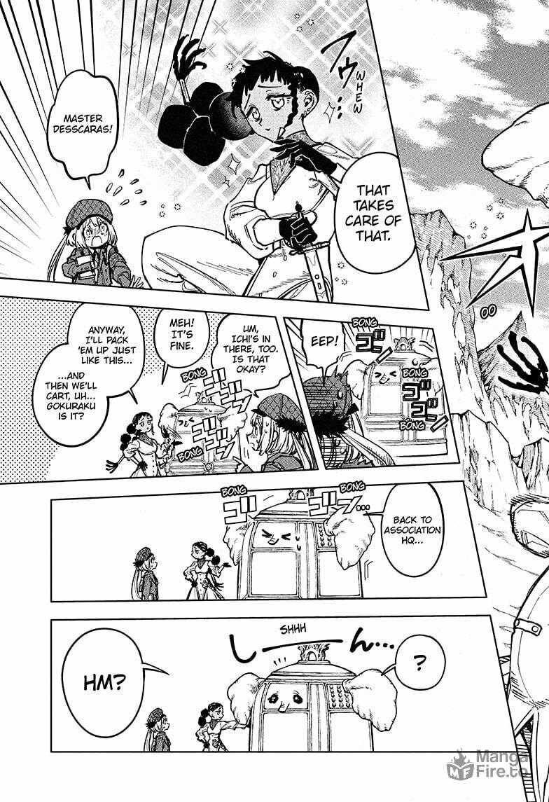 Ichi the Witch Chapter 24 page 5 - Chapter 24: Gokuraku and Male Witches