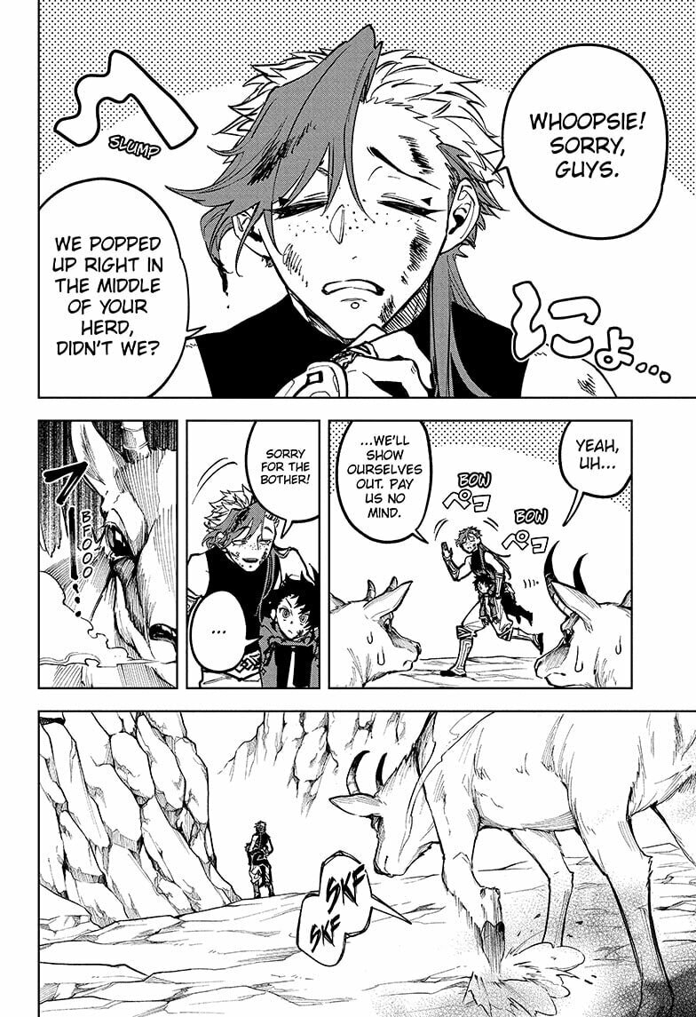 Ichi the Witch Chapter 24 page 8 - Chapter 24: Gokuraku and Male Witches