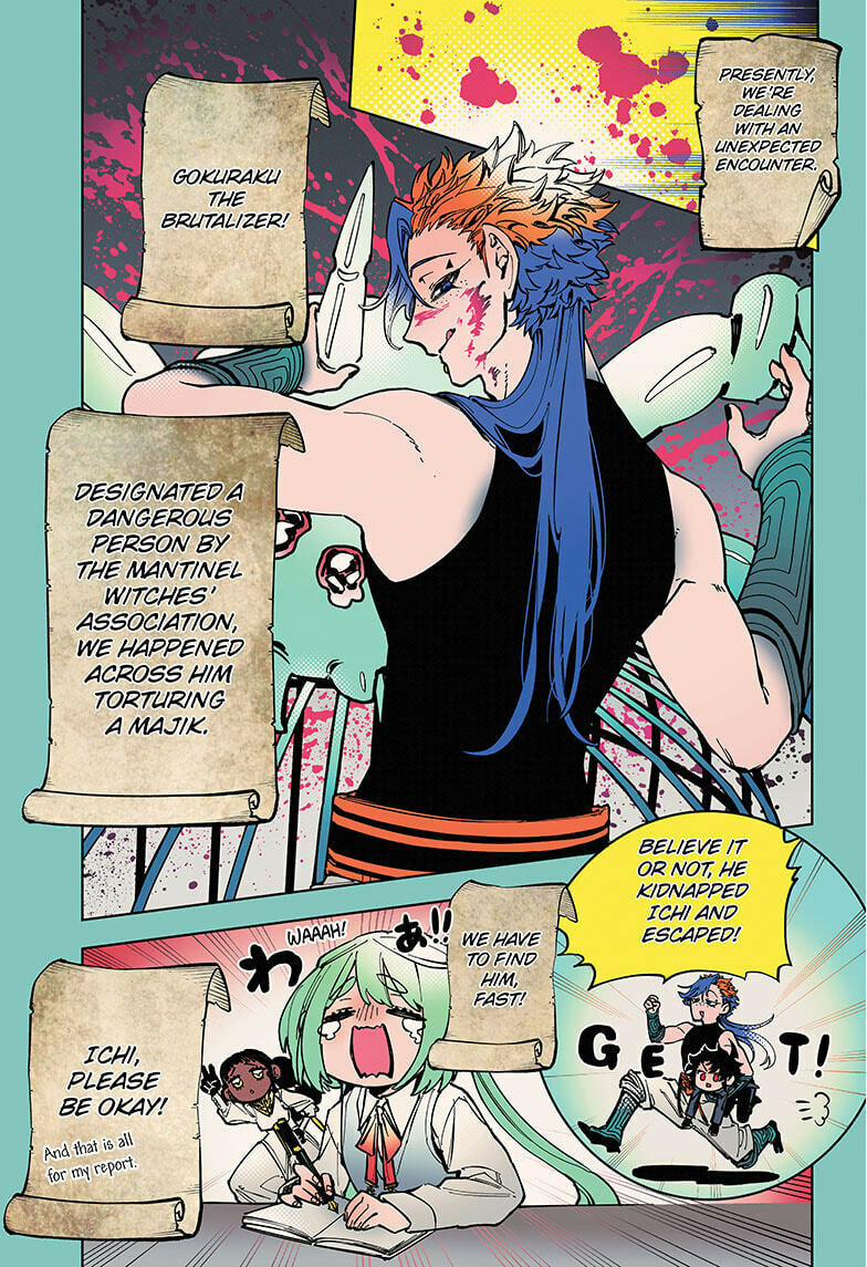 Ichi the Witch Chapter 25 page 3 - Chapter 25: The Joyous Country