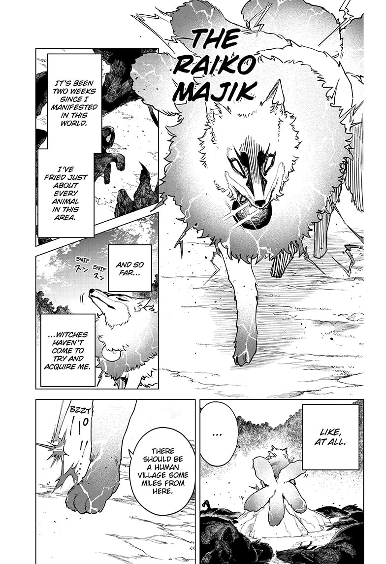 Ichi the Witch Chapter 3 page 3 - Chapter 3: Raiko Majik