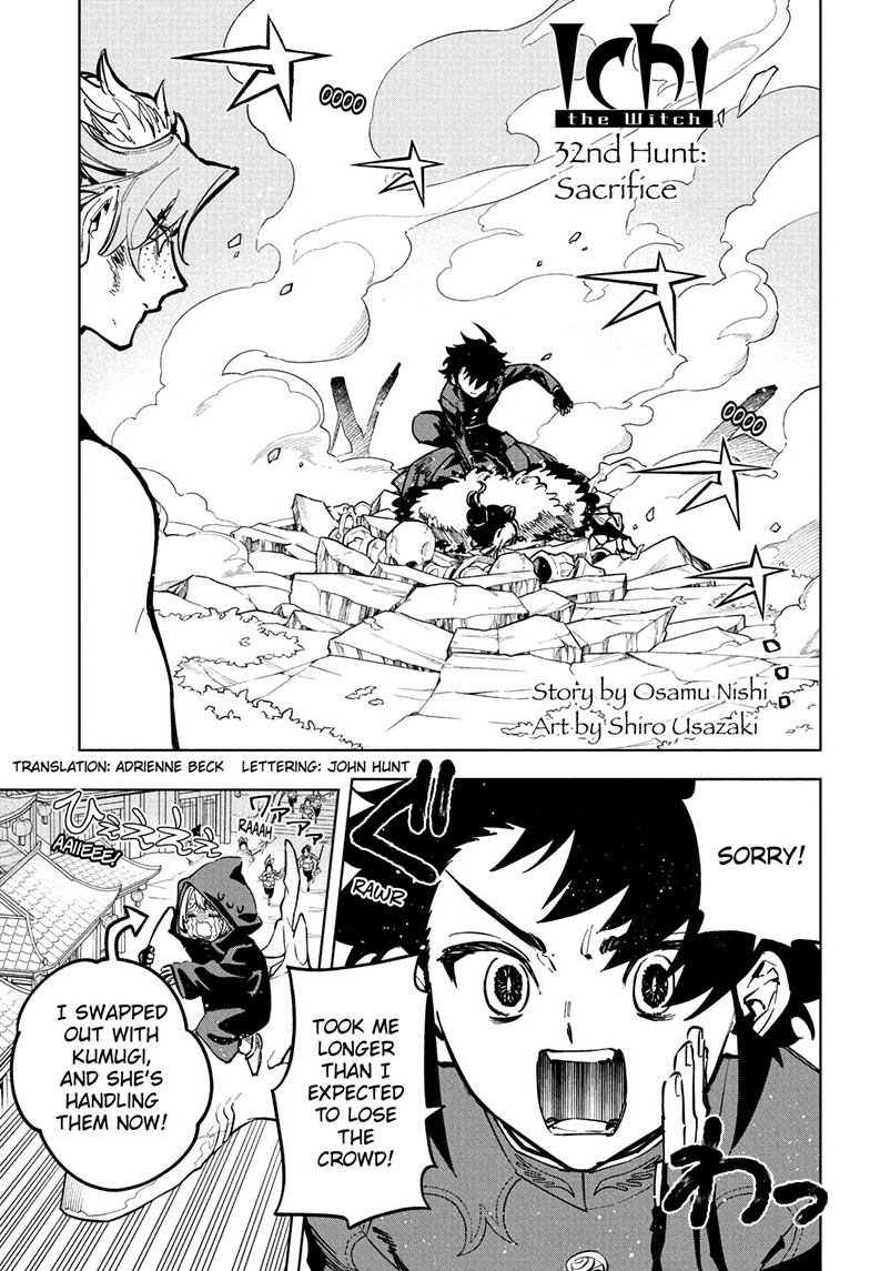 Ichi the Witch Chapter 32 page 1 - Chapter 32: Sacrifice