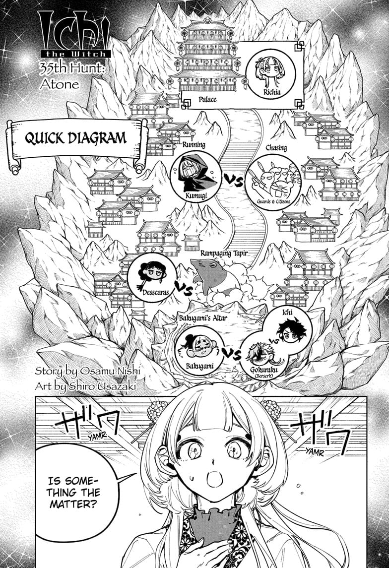 Ichi the Witch Chapter 35 page 1 - Chapter 35: Atone