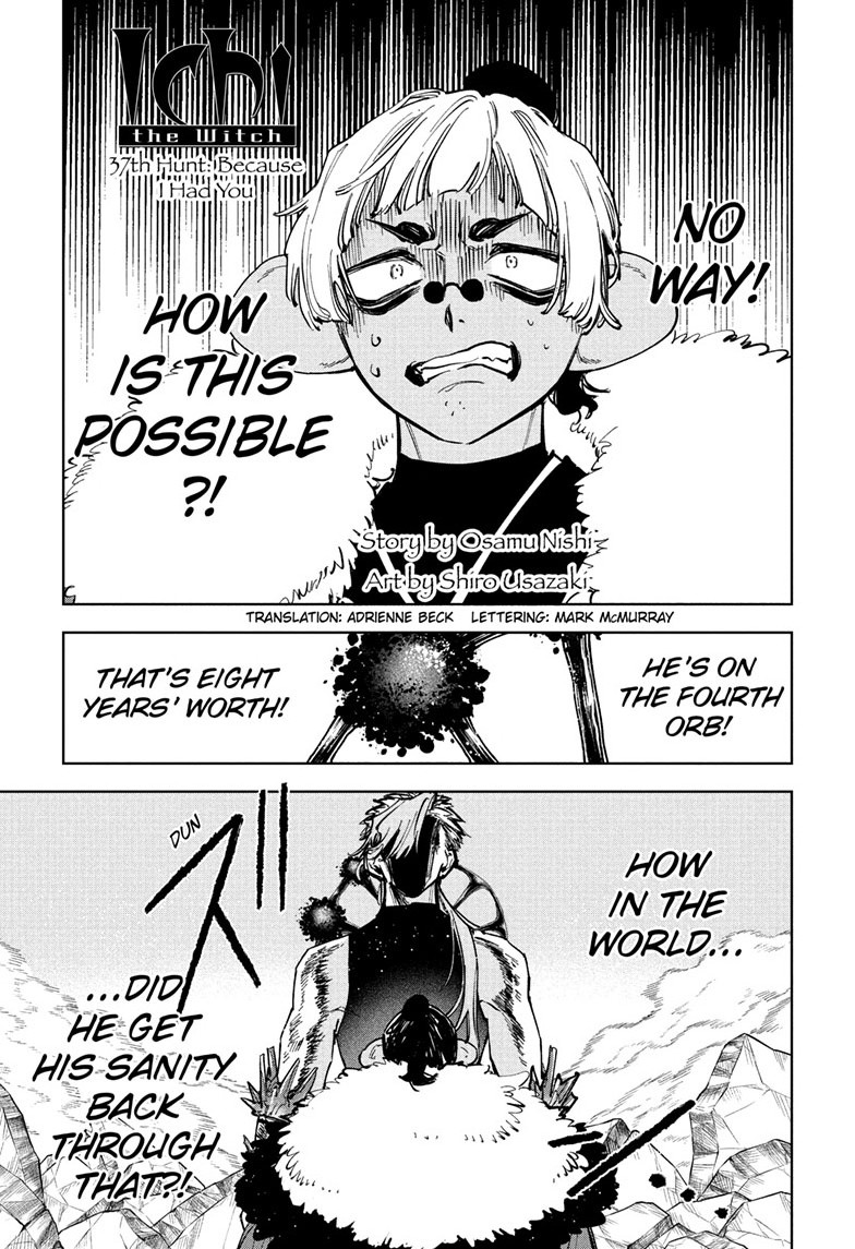 Ichi the Witch Chapter 37 page 1 - Chapter 37: Because I Had You