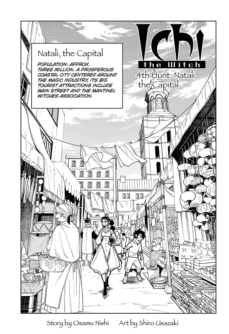Ichi the Witch Chapter 4 page 1 - Chapter 4: Natali, the Capital