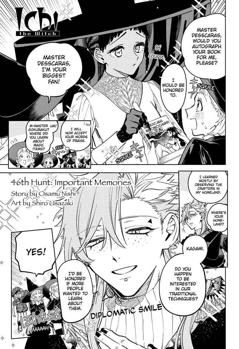 Ichi the Witch Chapter 46 page 1 - Chapter 46: Important Memories