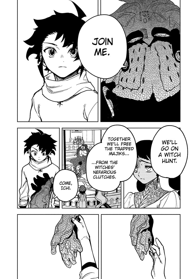 Ichi the Witch Chapter 6 page 5 - Chapter 6: Team Desscaras