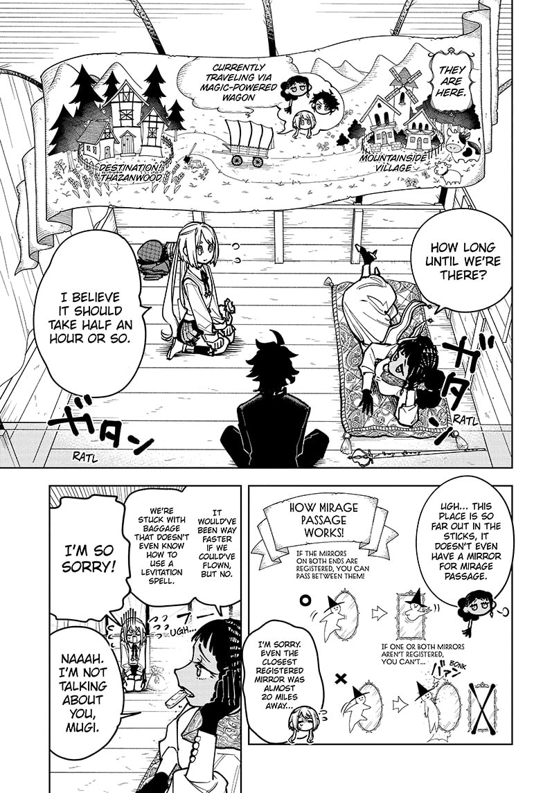 Ichi the Witch Chapter 7 page 5 - Chapter 7: The Hisame Majik, Part 1