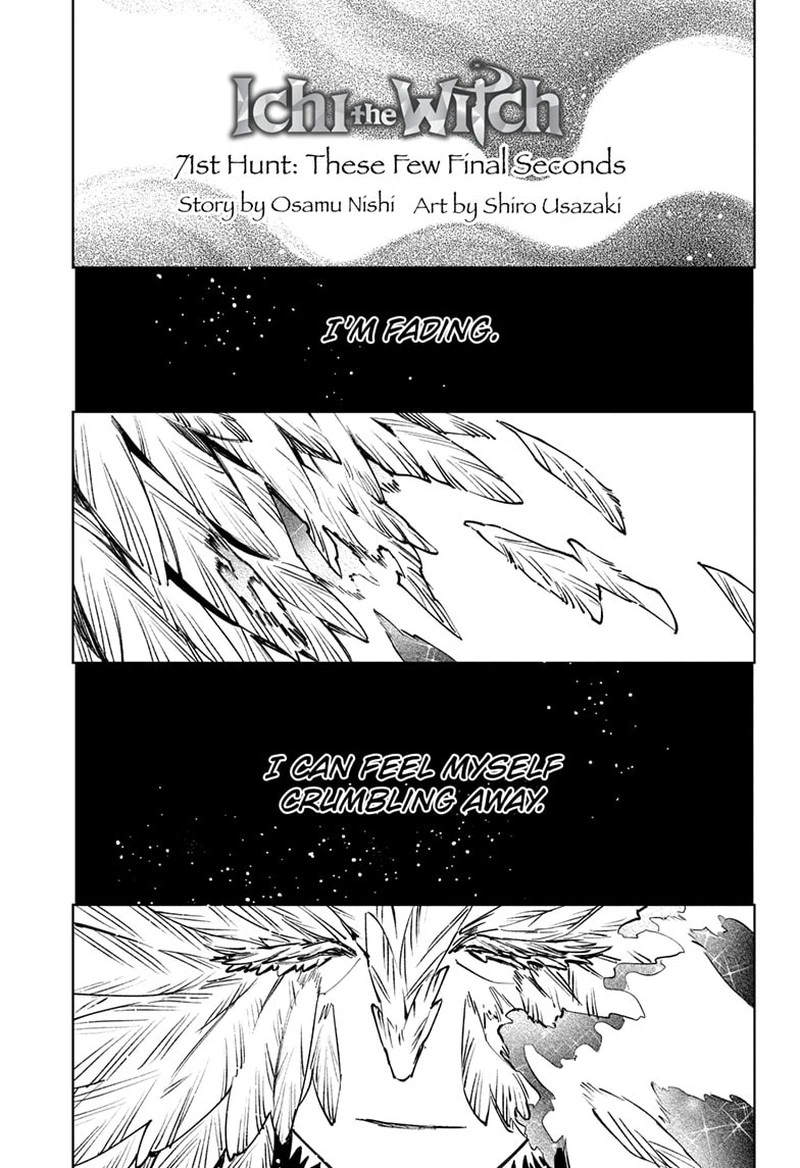 Ichi the Witch Chapter 71 page 1 - Chapter 71: These Few Final Seconds