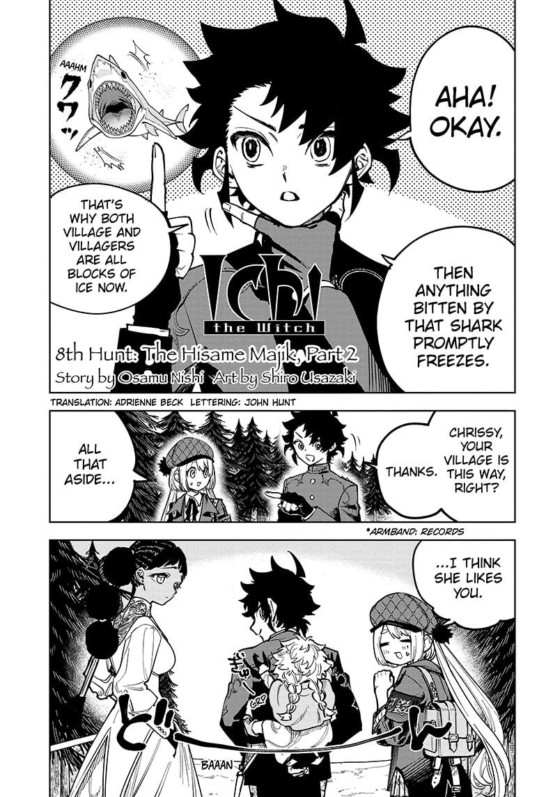 Ichi the Witch Chapter 8 page 1 - Chapter 8: The Hisame Majik, Part 2