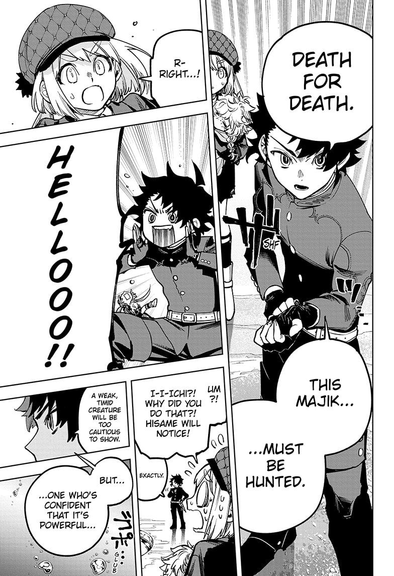 Ichi the Witch Chapter 8 page 7 - Chapter 8: The Hisame Majik, Part 2