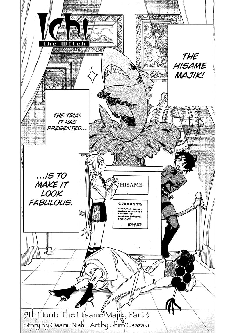Ichi the Witch Chapter 9 page 1 - Chapter 9: The Hisame Majik, Part 3