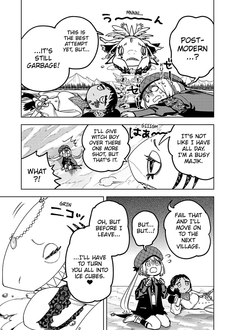 Ichi the Witch Chapter 9 page 7 - Chapter 9: The Hisame Majik, Part 3