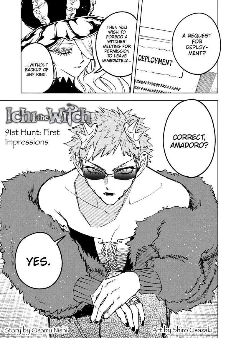 Ichi the Witch Chapter 91 page 1 - Chapter 91