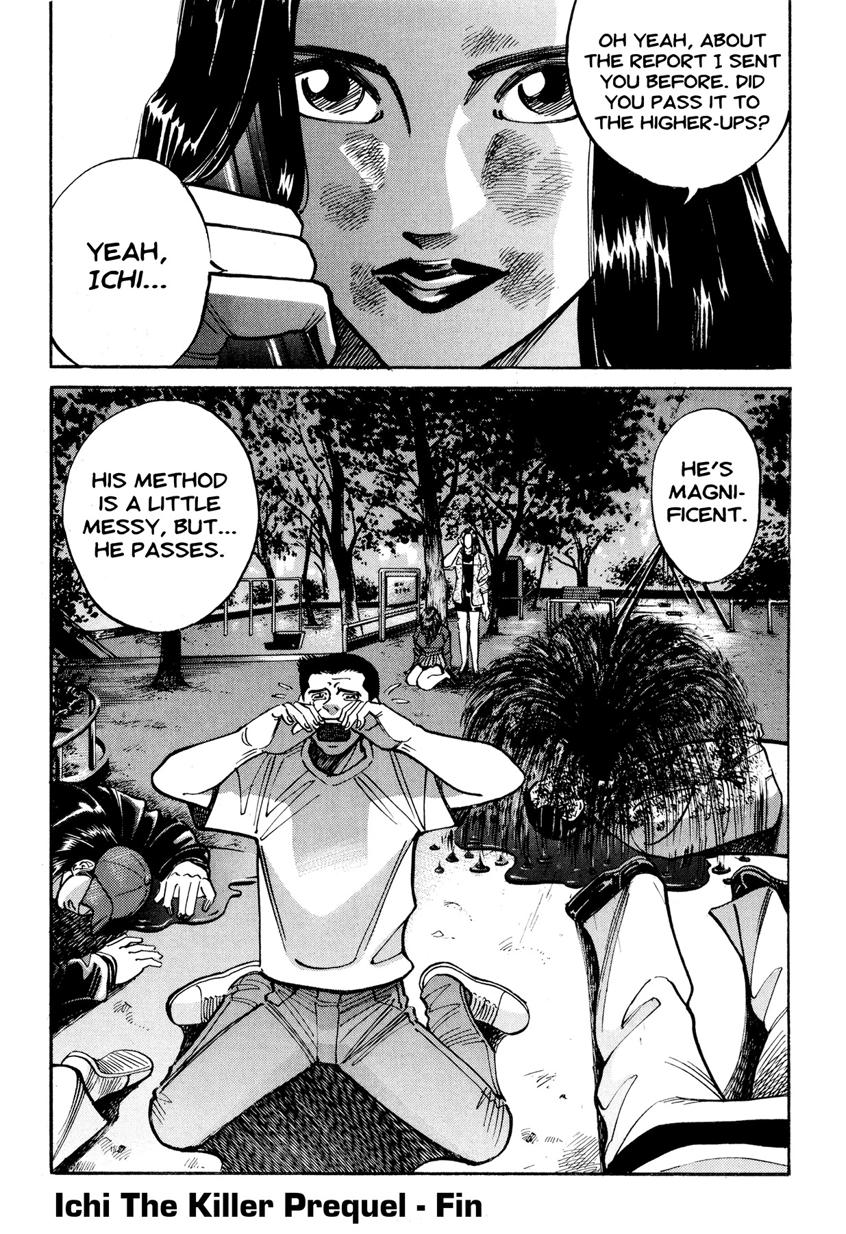 Ichi (YAMAMOTO Hideo) Chapter 11.2 page 39 - Chapter 11.2: Ichi the Killer - The Birth (2)