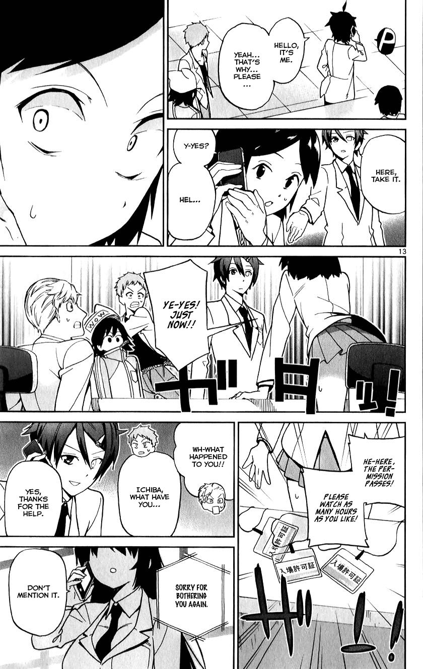 Ichiba Kurogane wa Kasegitai Chapter 11 page 13 - Chapter 11 : Establishing the Left Eye of God