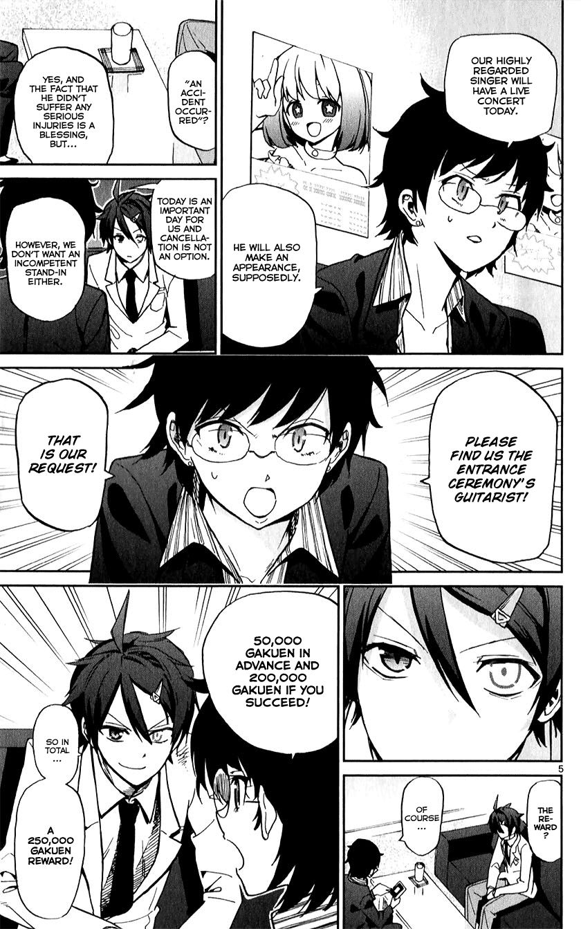 Ichiba Kurogane wa Kasegitai Chapter 11 page 5 - Chapter 11 : Establishing the Left Eye of God