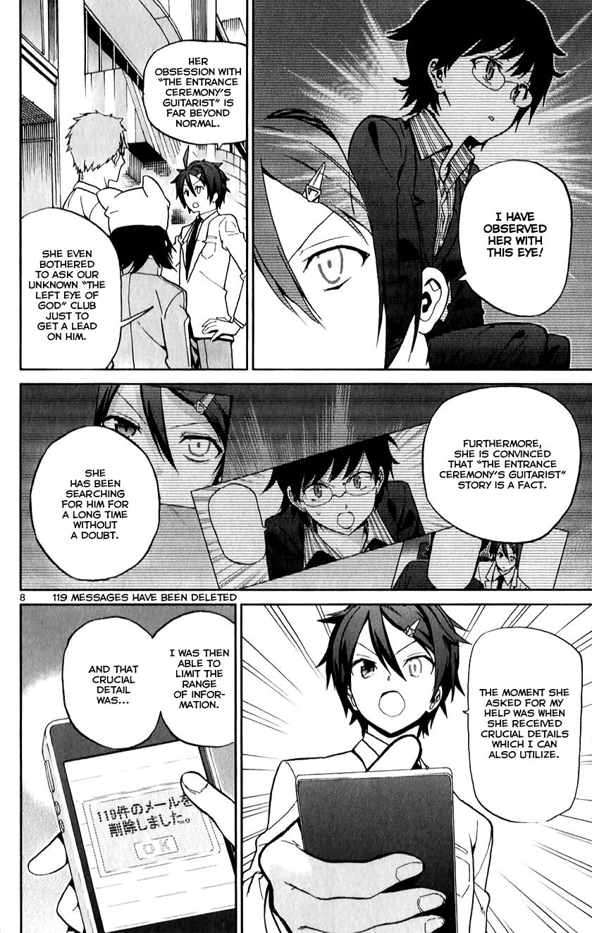 Ichiba Kurogane wa Kasegitai Chapter 11 page 8 - Chapter 11 : Establishing the Left Eye of God