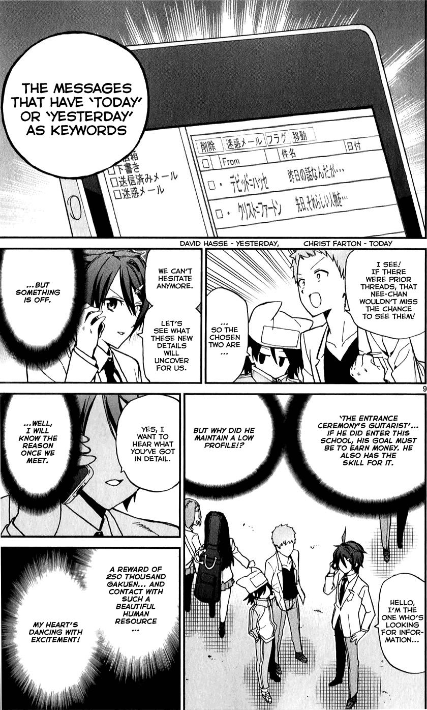 Ichiba Kurogane wa Kasegitai Chapter 11 page 9 - Chapter 11 : Establishing the Left Eye of God