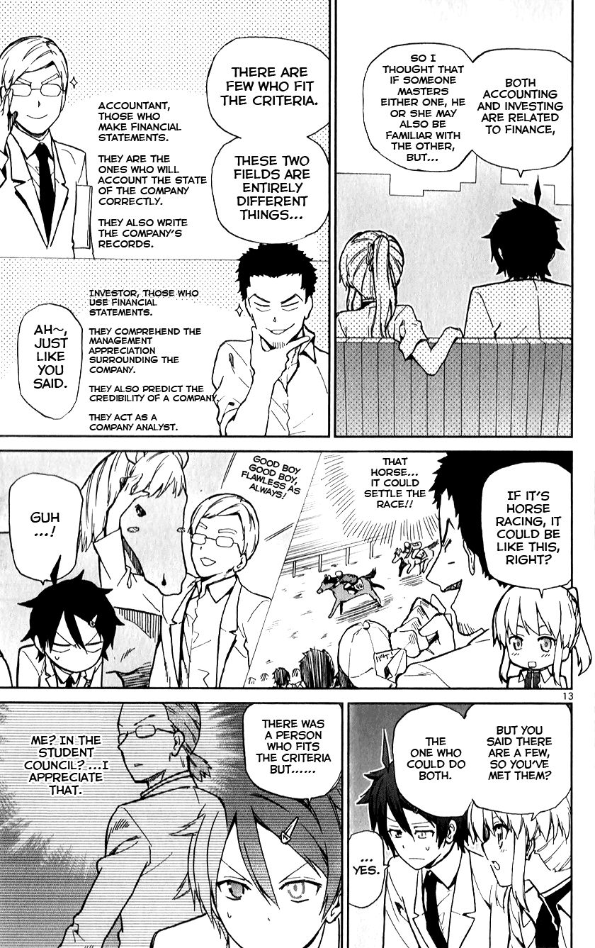 Ichiba Kurogane wa Kasegitai Chapter 12 page 13 - Chapter 12 : The Scarred Fairy (Part 1)