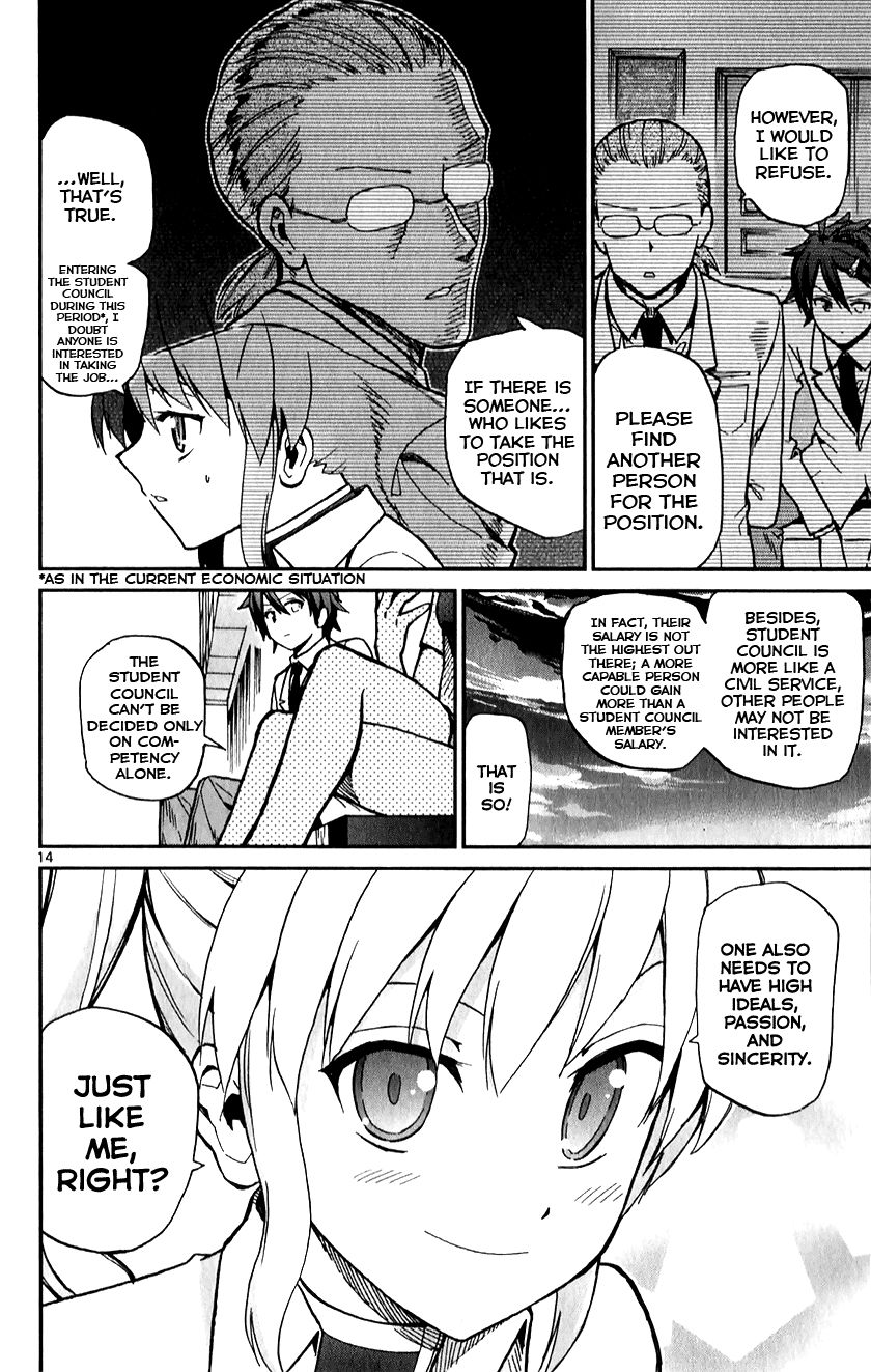 Ichiba Kurogane wa Kasegitai Chapter 12 page 14 - Chapter 12 : The Scarred Fairy (Part 1)