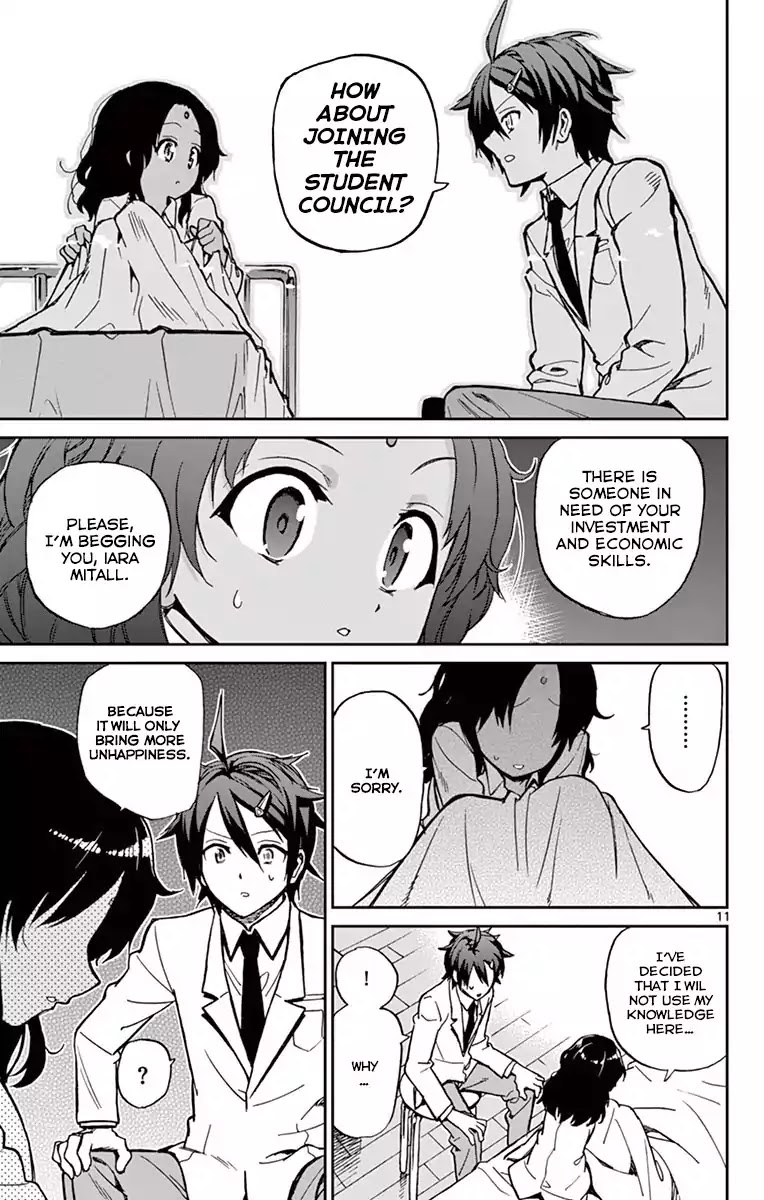 Ichiba Kurogane wa Kasegitai Chapter 13 page 11 - Chapter 13: The Scarred Fairy (Part 2)