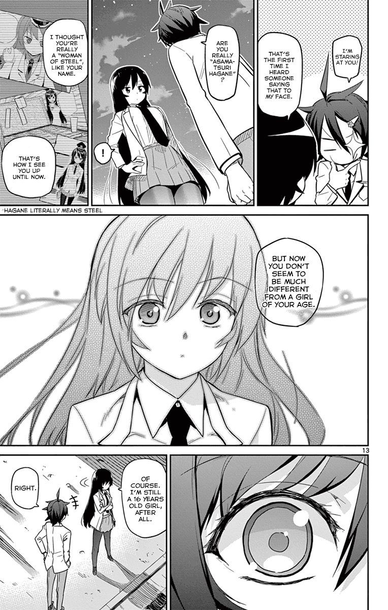 Ichiba Kurogane wa Kasegitai Chapter 17 page 13 - Chapter 17: Asamatsuri Hagane Wants to Spend Money
