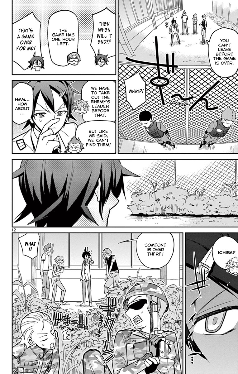 Ichiba Kurogane wa Kasegitai Chapter 18 page 12 - Chapter 18: Gakuenzono Sports Festival