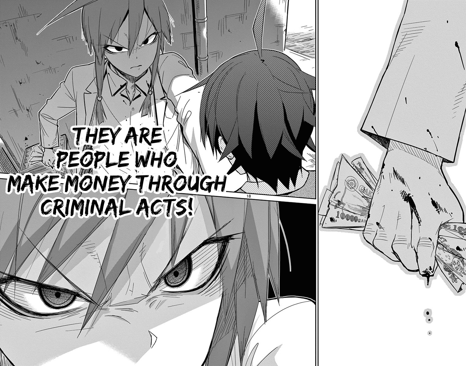 Ichiba Kurogane wa Kasegitai Chapter 19 page 19 - Chapter 19: Children of Darkness (Part 1)