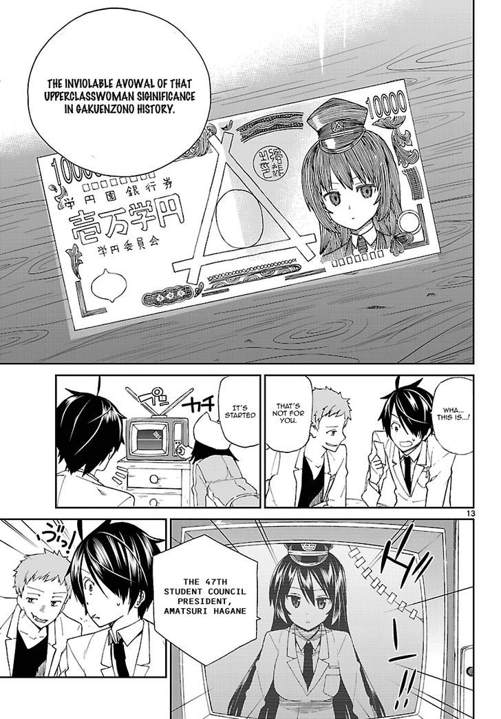 Ichiba Kurogane wa Kasegitai Chapter 2 page 13 - Chapter 2 : Heaven and Hell
