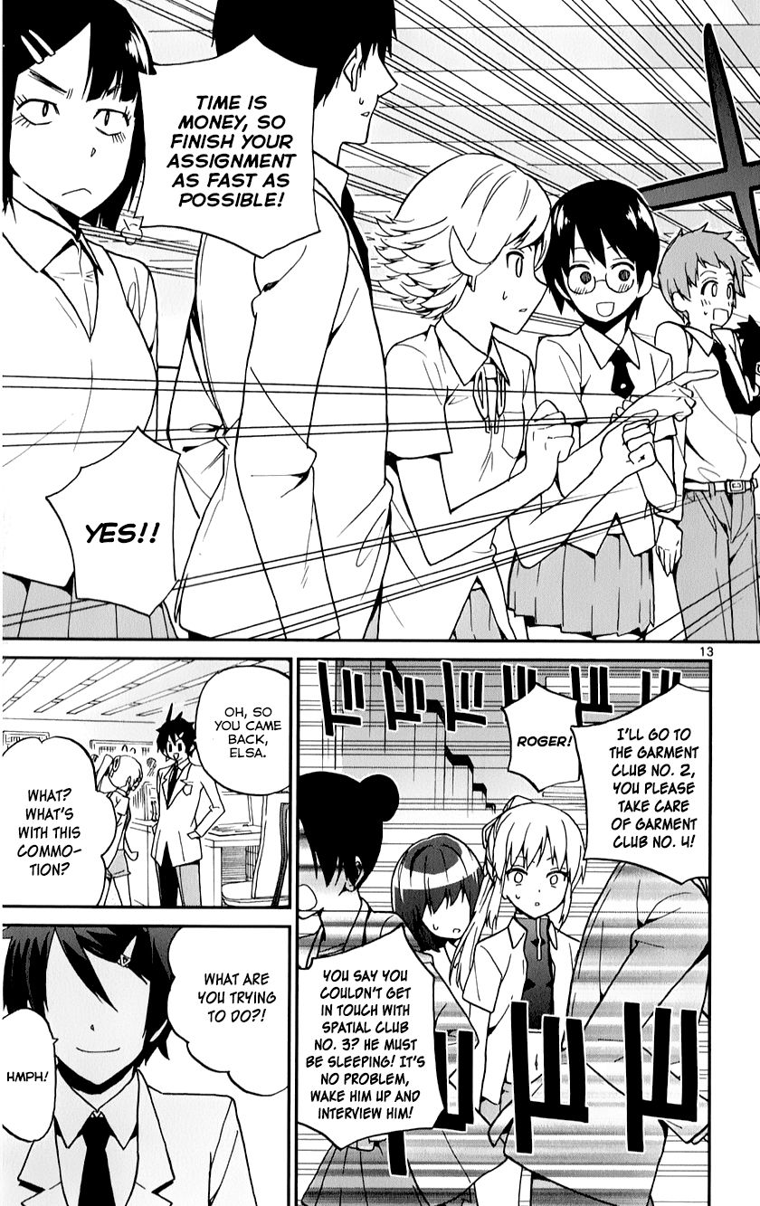 Ichiba Kurogane wa Kasegitai Chapter 9 page 13 - Chapter 9 : Elsa Guardian (3)